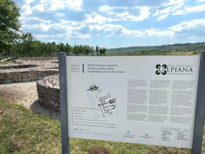 ISSP 2022 Kosovo Tour Day started with a visit to archaeological park Ulpiana