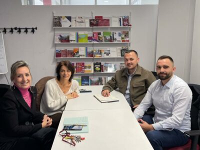The delegation, consisting of Prof. Asst. Dr. Jasmin Jusufi, a member of the Governing Council, and Mr. Nehat Gashi, Head of the Career and Alumni Office, visited Sapienza University in Rome, Italy
