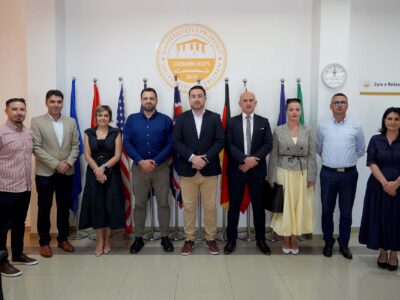 Universiteti i Prizrenit mirëpret delegacionin e Akademisë së Kosovës për Siguri Publike